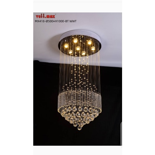 Crastal Rings Drop Chandelier