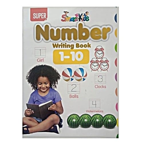 Super Smartkids Number Writing Book (1-10)
