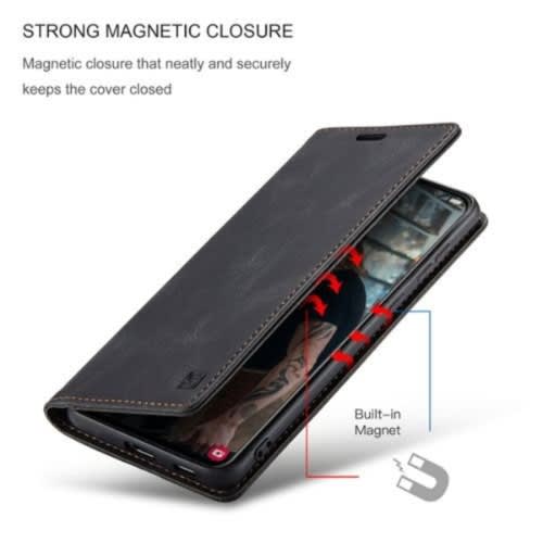 Flip Case For Samsung S22 Plus Leather - Black