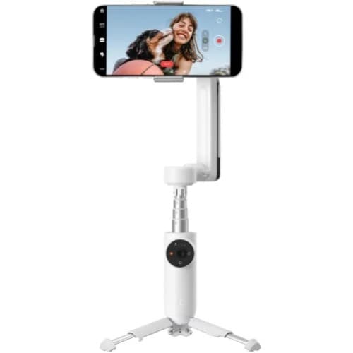 Insta360 Flow Gimbal Stabilizer For Smartphone, Ai-powered Gimbal - White