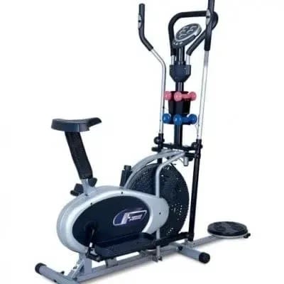 Orbitrack Bike With Twister And 3kg Dumbbells