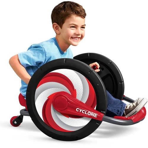 Radio Flyer - Cyclone Ride-on For Kids - Arm Powered - 16" Wheels - Red