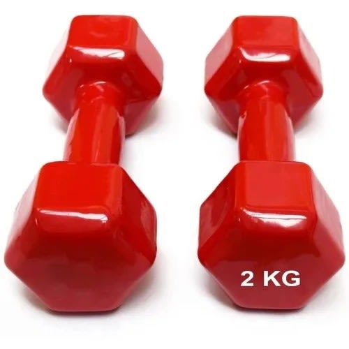 2kg Pair Dumbbell - Red