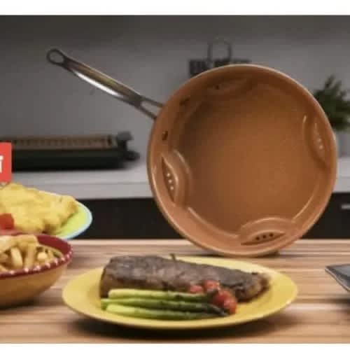 Steel Air Fry Pan - 10"