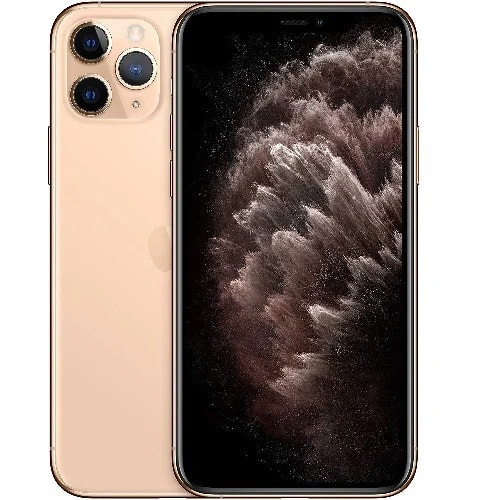 iPhone 11 Pro - 5.8"- 64GB ROM - 4GB RAM - 4g - 3046mAh + Free Pouch & Screen Guide - Gold