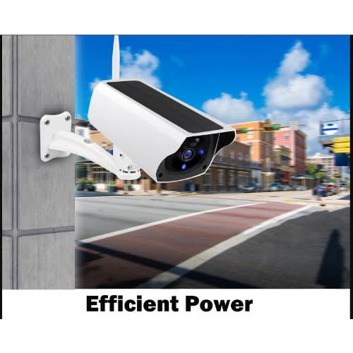 Solar Powered Hd Ip Cctv Camera