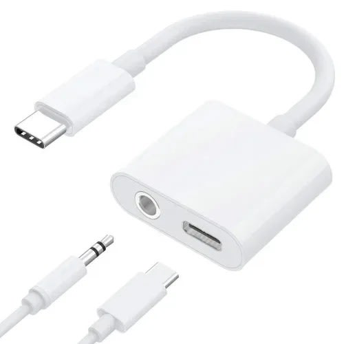 3.5mm Digital Audio Adapter & Usb Type-c With Charging