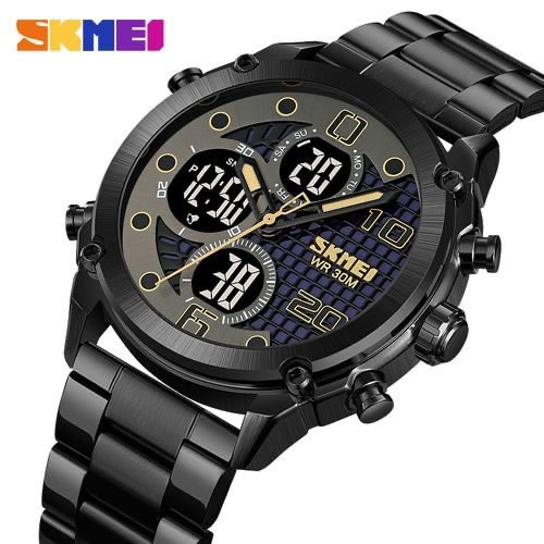 Casual Bracelet Strap Men's Waterproof Wrist Watch