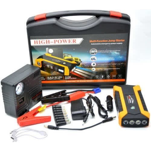 Car Jump Starter With Powerful Tyre Inflator