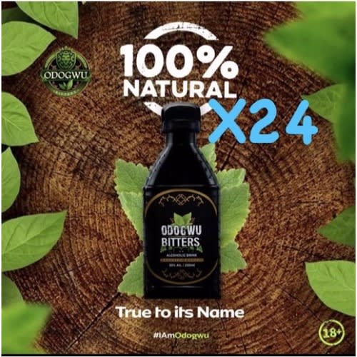 Odogwu Bitters - 200ml -  24 Bottles