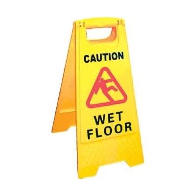 Caution Wet Floor' Sign