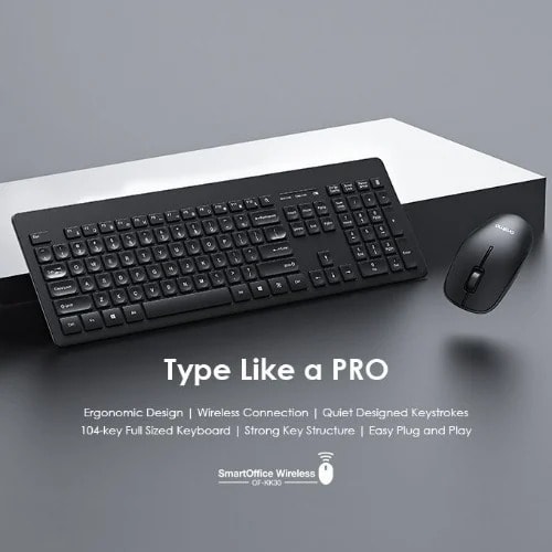 Smartoffice Wireless Keyboard Mouse Combo