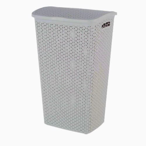 Laundry Basket Grey -55ltr