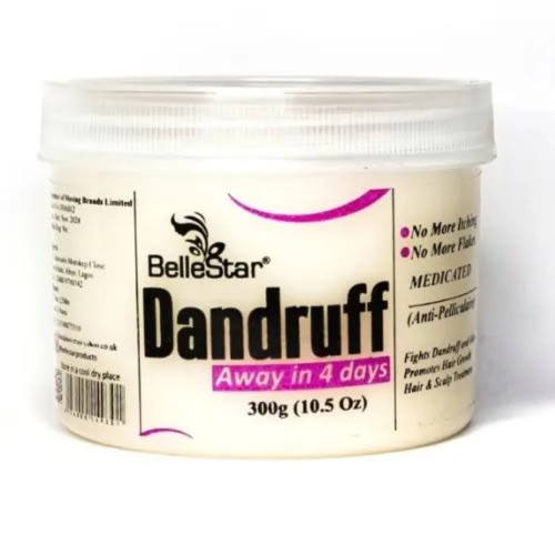 Bellestar Dandruff Away In 4 Days Cream - 300g