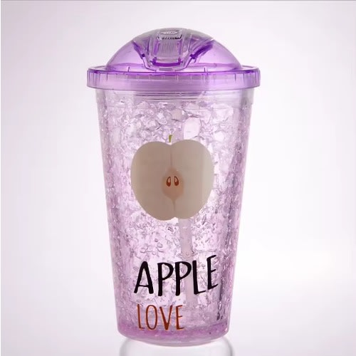 Double Wall Acrylic Ice Smoothie Cups