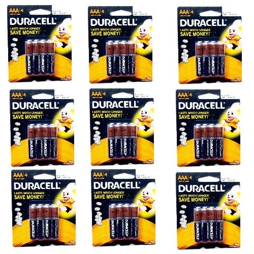 Aaa Batteries - 9 Packs