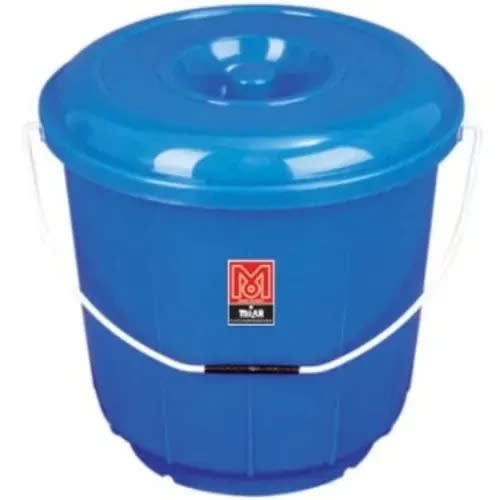Plastic Water Bucket - 21 Litres - Blue