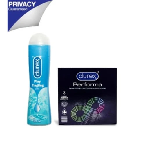 Pack Of Performa Condom + Play Tingling Lube - 50ml