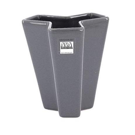 Decorative Accent Vase - Grey