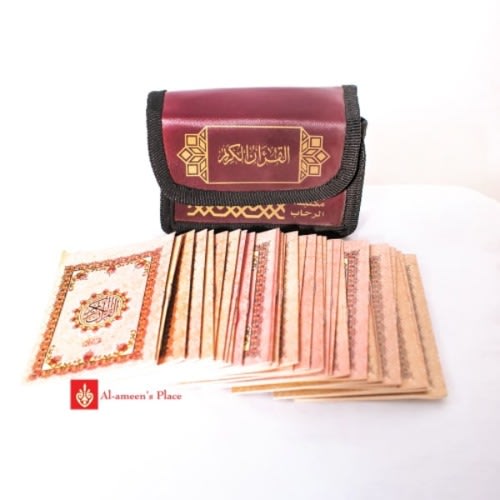 Complete Quran Divided Into 30 Pieces Small Size