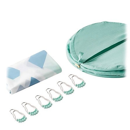 Bathroom Gift Set 14-piece - Solid Colour Shapes