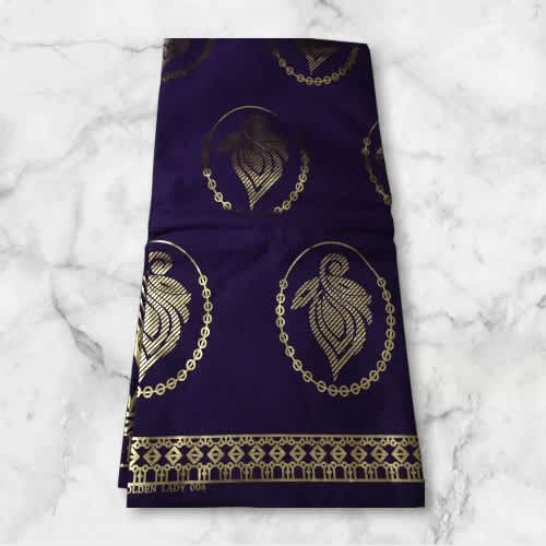 Hi-target Hollandaise Navy Blue George Wrappers - 6 Double Length Yards