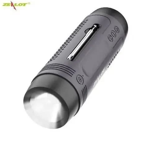 A2 Portable Wireless Bluetooth Flashlight Speaker