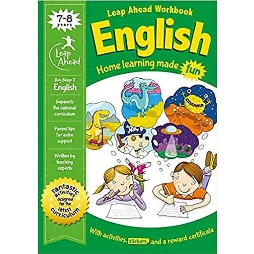 Leap Ahead Workbook English - Home Learning Made Fun - 7-8 Years