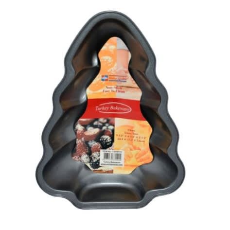 X'mas Tree Cake Pan - 24cm - Black