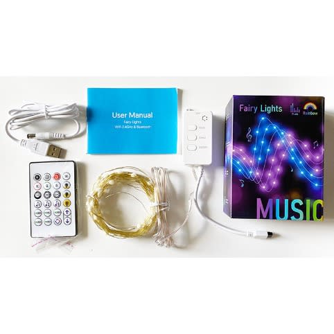 Tuya Smart WiFi Fairy String Lights/Christmas Decoration Lights with RGB Colour - 10 Meters
