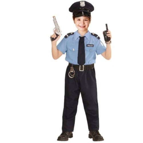 Kid's Police Dress Up Costume - Unisex.
