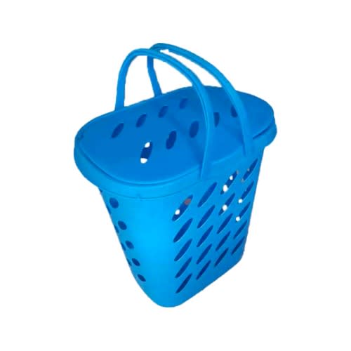 Plastic Laundry Hamper With Carry Handles - 150cm