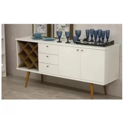 Buffet And Sideboard Storage Cabinet With Wine Rack