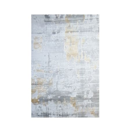 Mosaic Print Turkey Rug - D. Grey Shrink/ Yellow - 6 X 9ft (200 X 300cm)