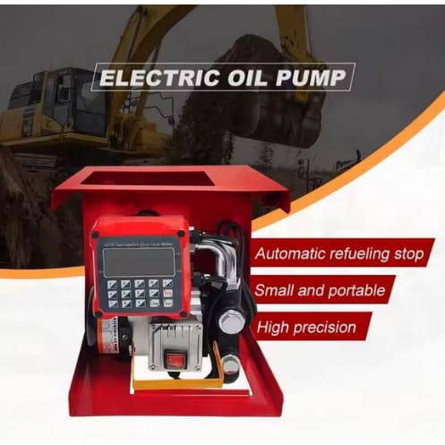 Digital Fuel Dispenser Pump Diesel Transfer Kit -  Electric 220V