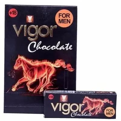 Vigor Chocolate Sexual Enhancement For Men - 12 Pieces