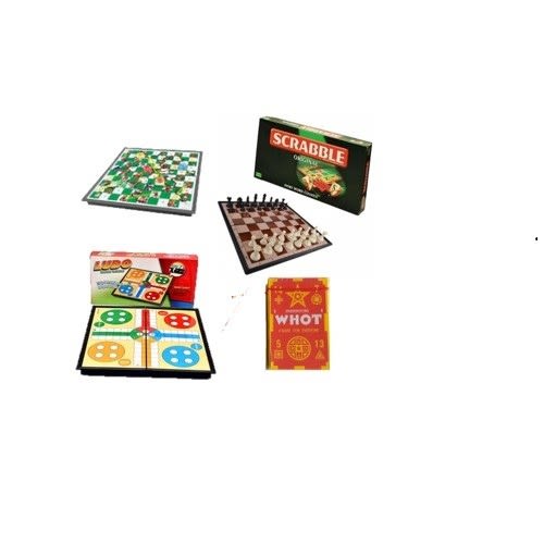 Four In One Game Bundle Plus Free Whot Card