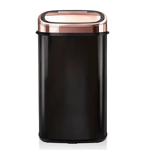 Square Sensor Bin With Infrared Technology - Stainless Steel - 58L