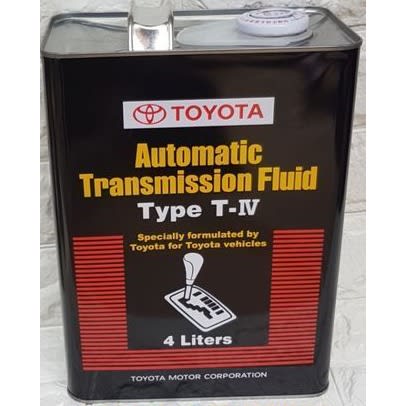 Toyota Automatic Transmission Fluid Type T-IV - ATF 4 Litres