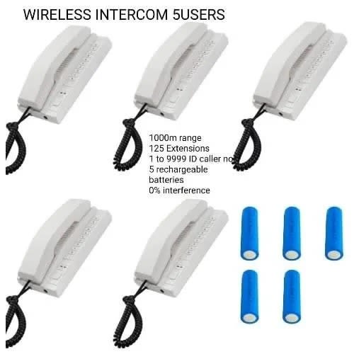 Skyvision - Wireless Intercom - 5 Users