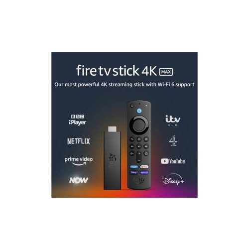 Fire Tv Stick 4K Max Ultra HD With Alexa Voice Remote