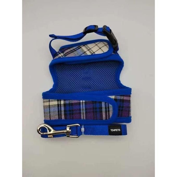 TD Authentic Dog Air Mesh Harness With Leash