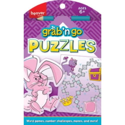 Jr. Grab 'n Go Puzzles - Purple Bunny