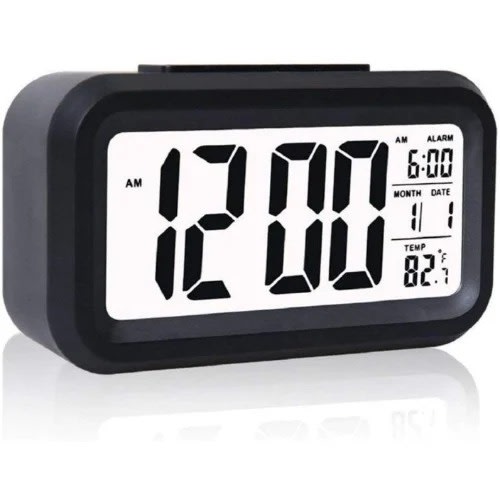 Digital Alarm Table Clock With Automatic Sensor