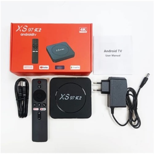 Tv Box Ultra Hd Xs97 K2 With Bluetooth Voice Remote