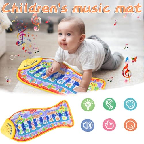 Musical Children's Multi-function Mat Blanket Crawling Baby Play Mat Ind