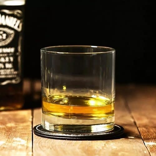 Whiskey & Cocktail Clear Glass Cups - 6pcs