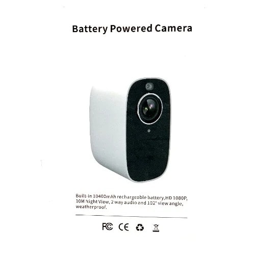Solar Battery Powered Camera- Solar Camera