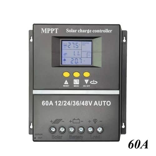 60a Mppt Solar Charge Controller - 60A 12/24/36/48V Auto
