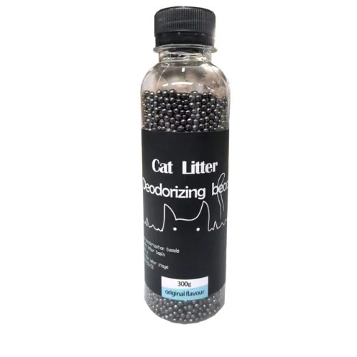 Cat Bead Deodoriser Odour Eliminator Black Active Carbon 250ml